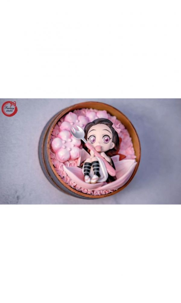 〖台灣現貨〗Fantasy 幻想屋 潮玩萌化系列第三彈 馬卡龍櫻花禰豆子 