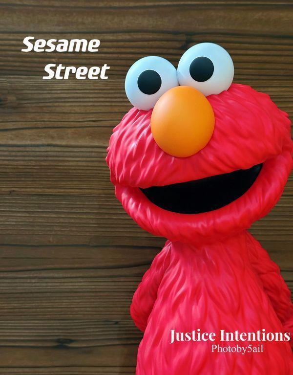 【台灣現貨】Justice Intentions 芝麻街正版授權 艾蒙(Elmo) 