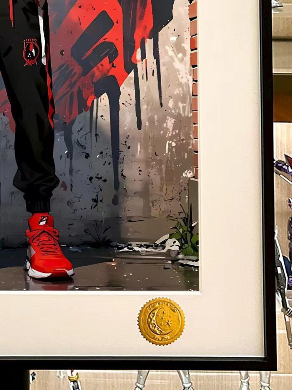 【海外代購】星空 《街頭蜘蛛人》Spider-Man漫威彼得·帕克托比·馬奎爾動漫裝飾畫 