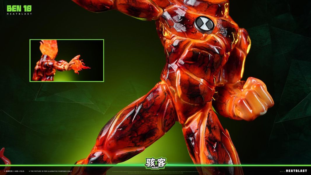 【預定】駭客 火人Heatblast 鑽石戰神Diamondhead 