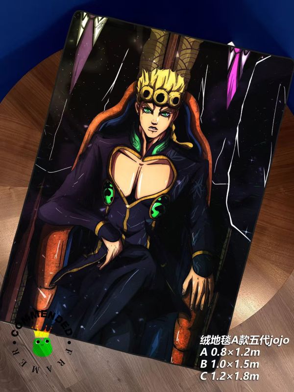 【海外代購】皇呱 《JOJO黑幫教父》JOJO的奇妙冒險黑幫喬魯諾·喬巴納布加拉提週邊裝飾畫 
