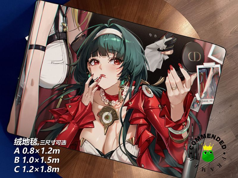 【海外代購】皇呱 《明星耀嘉音》 絕區零才華洋溢的音樂明星耀嘉音週邊裝飾畫 午睡毯 地毯 