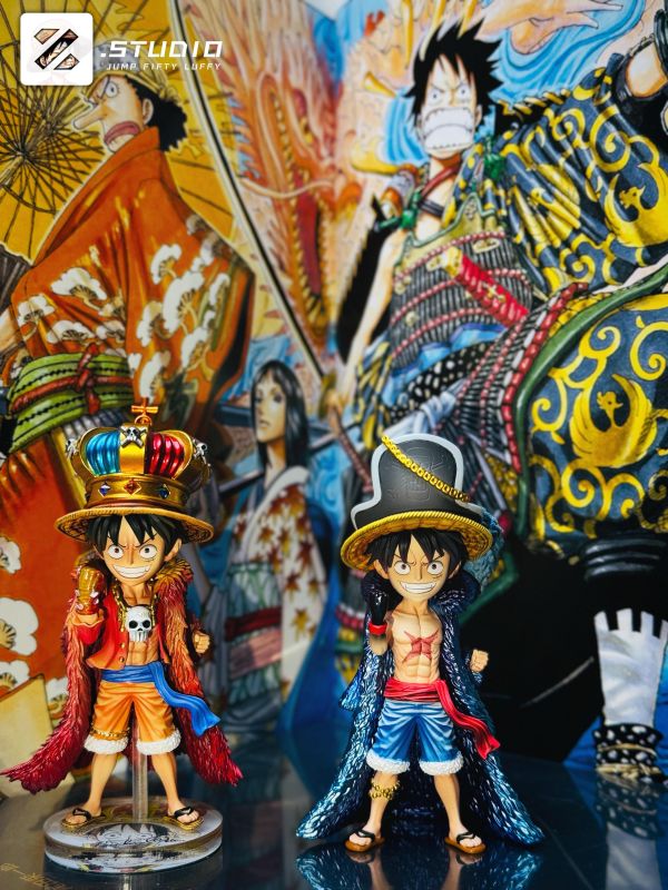 【預定】Zzz jump50週年 第五彈 扉頁藍衣路飛 