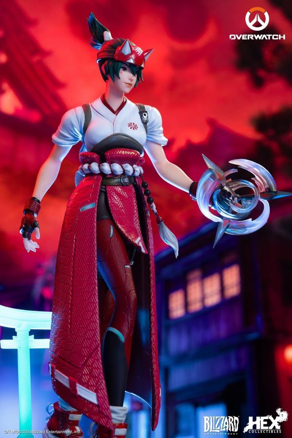 【預定】HEX 暴雪遊戲 Blizzard 1/6 霧子（Kiriko）收藏雕像－HEXOW03 鬥陣特攻（Overwatch） 