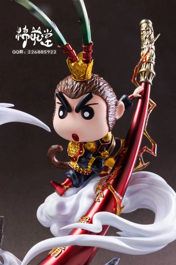 【預定】棉花堂 小新cos悟空VS二郎神 