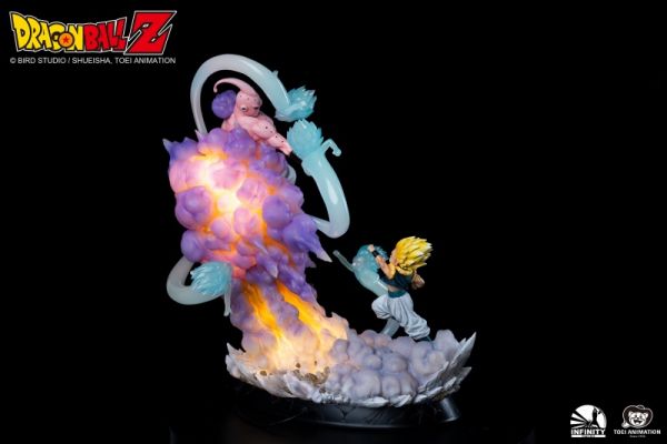 【海外代購】【57.4CM】開天 正版授權 龍珠Z對戰系列 悟天克斯VS魔人布歐 