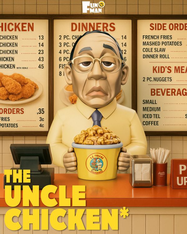 【預定】SENZII 千紙 FUNMAN 炸雞叔「THE UNCLE CHICKEN」 
