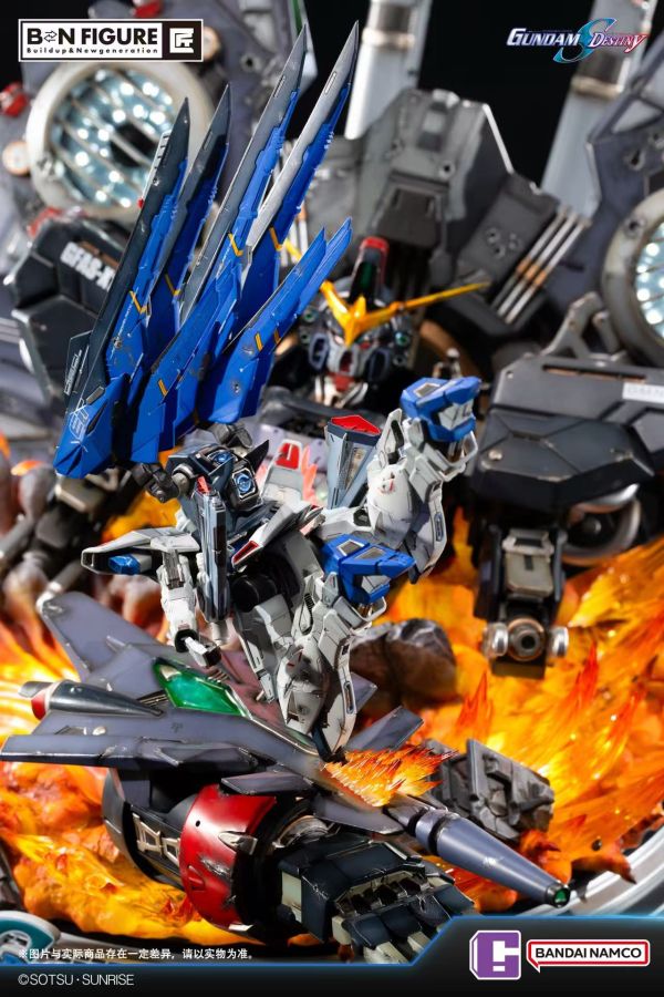 【預定】萬代南夢宮 BNFIGURE 匠 機動戰士高達SEED Destiny FREEDOM GUNDAM vs DESTROY GUNDAM 