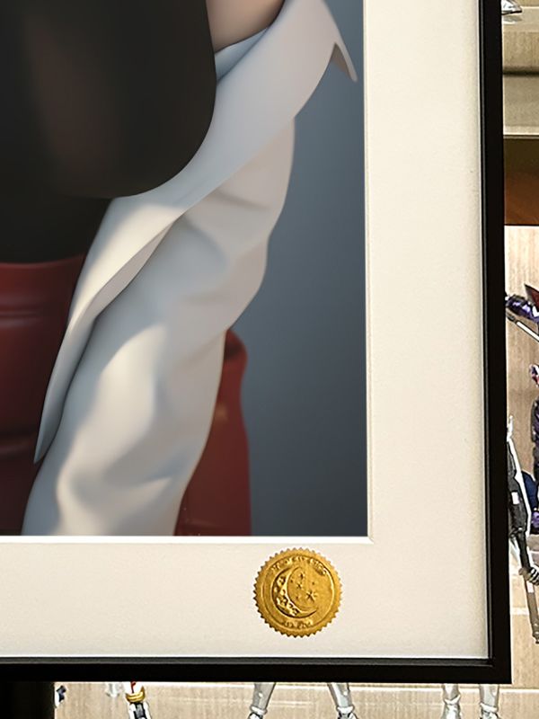 【海外代購】星空 《毛衣蒂法》FF7最終幻想TIFA動畫二次元裝飾畫 