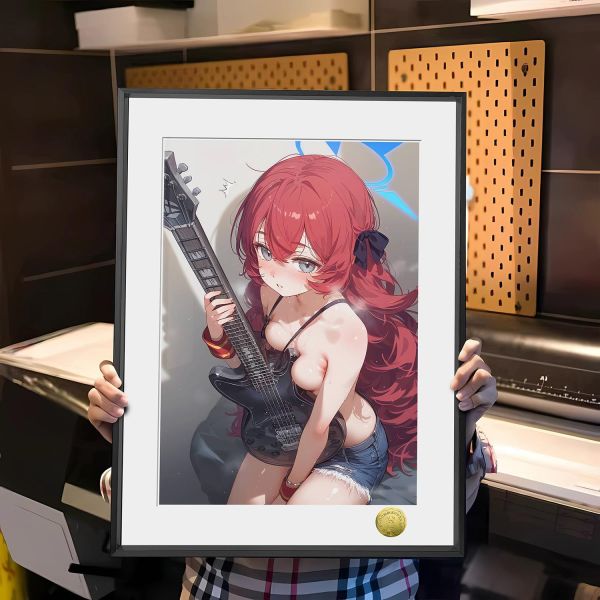 【海外代購】皇呱 《棗伊呂波》 蔚藍檔案歌赫娜學院二年級學生棗伊呂波同人周邊裝飾畫 午睡毯 地毯 