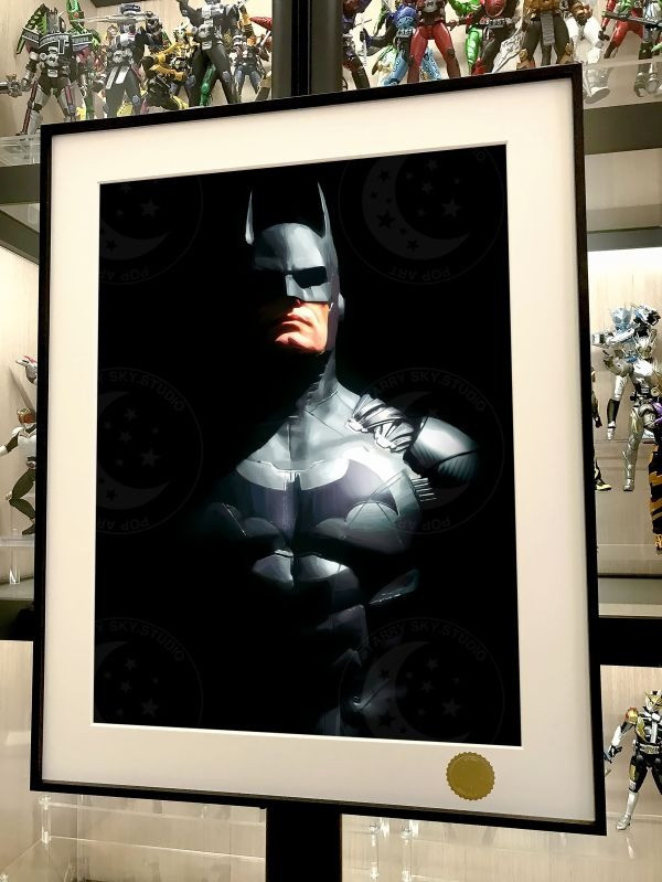 【海外代購】星空《暗夜騎士》DC蝙蝠俠黑暗騎士batman裝飾畫 