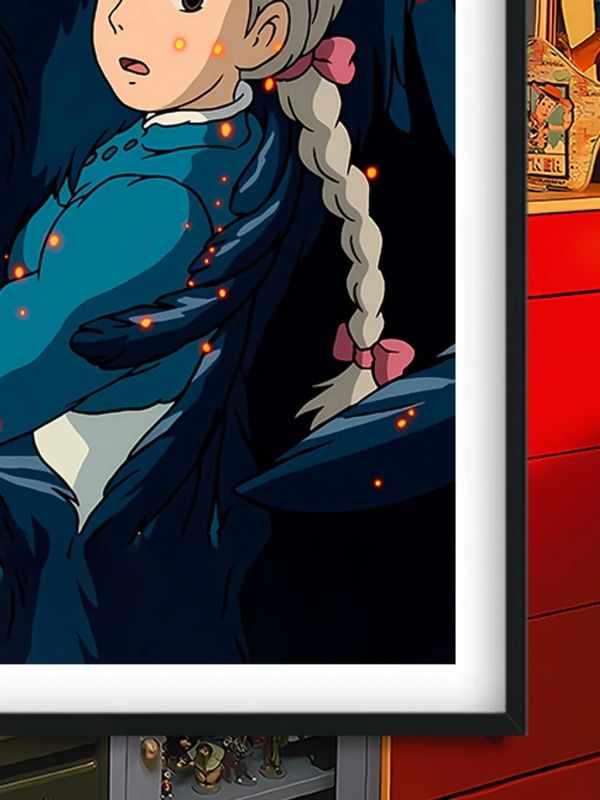 【海外代購】巴洛克《哈爾蘇菲》哈爾的移動城堡裝飾畫/冰箱貼 