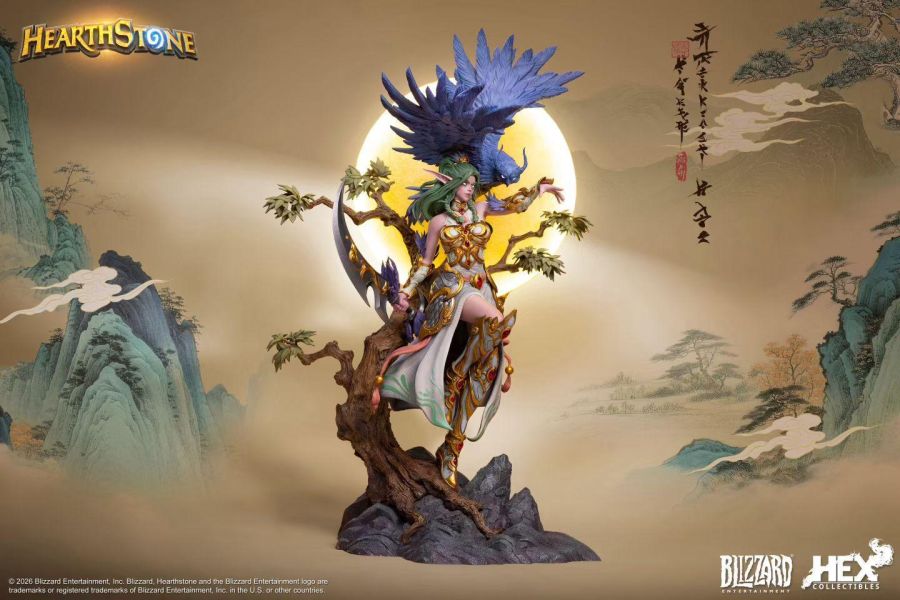 【預定】HEX Blizzard暴雪遊戲官方正版週邊 江山如夢·泰蘭德館藏雕像 