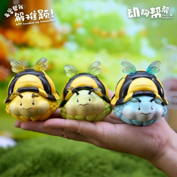 【海外代購】傑刻動漫 動物幫幫 龜蜜潮玩桌面擺件 