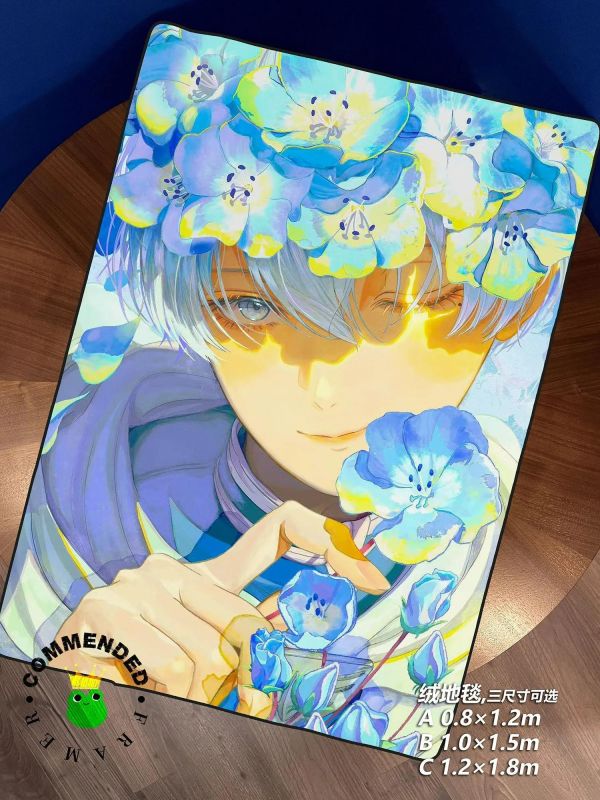 【海外代購】皇呱 《勇者精靈Cp》葬送的芙莉蓮裝飾畫 午睡毯 地毯 