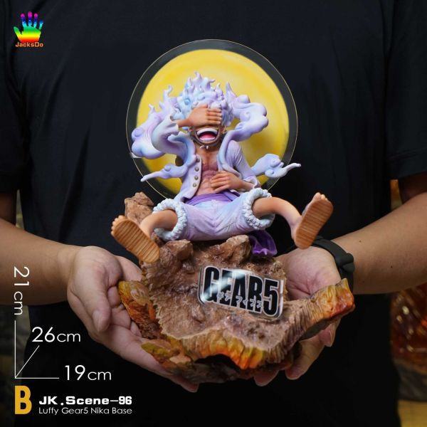 【海外代購】JacksDo 五檔 尼卡路飛 地台 不含人物 