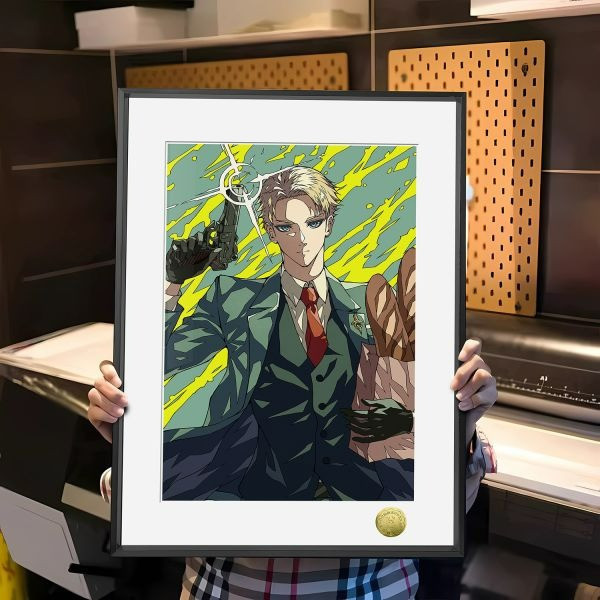 【海外代購】皇呱《黃昏特工》間諜過家家帥氣西裝papa裝飾畫 午睡毯  地毯 