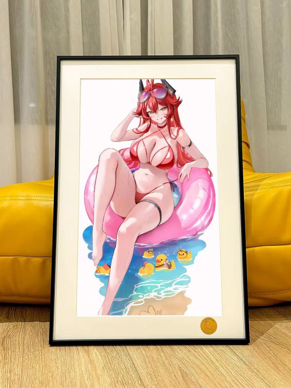 【海外代購】星空 《red hood》小紅帽勝利女神妮姬NIKKE裝飾畫 