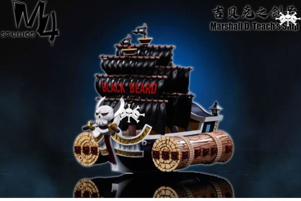 【預定】M4 全員船-系列第二十六彈 黑鬍子海賊船 吉貝克之劍號 