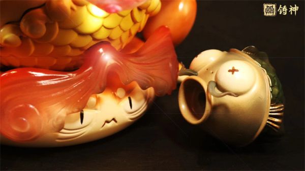 【海外代購】鑄造神 喝霸錦鯉 