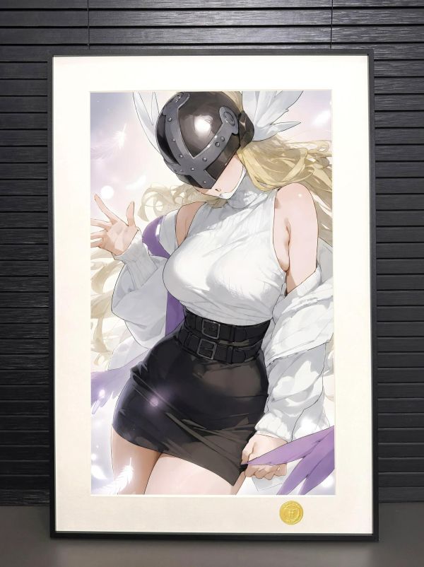 【海外代購】H2 《時尚天女獸》數碼寶貝大冒險裝飾畫 