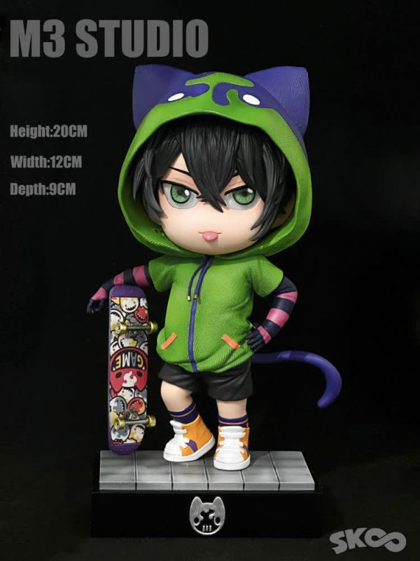 【預定】M3 知念實也 無限滑板 Q版 