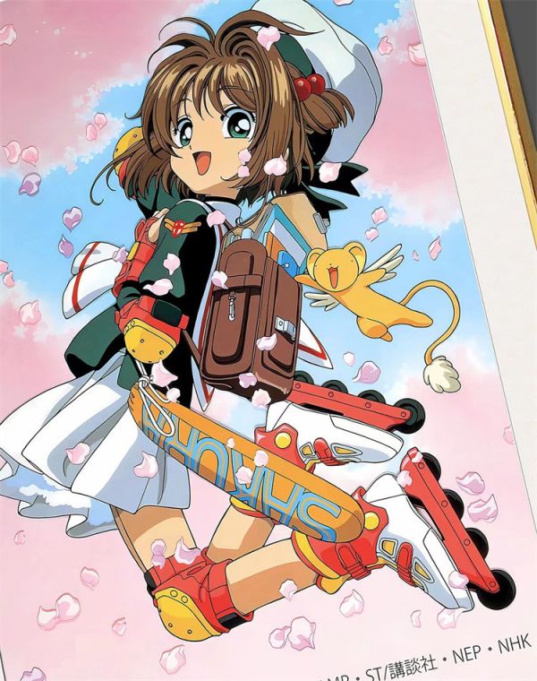 【海外代購】千鳥社 魔卡少女 櫻木之本櫻 百變小櫻單人裝飾畫 