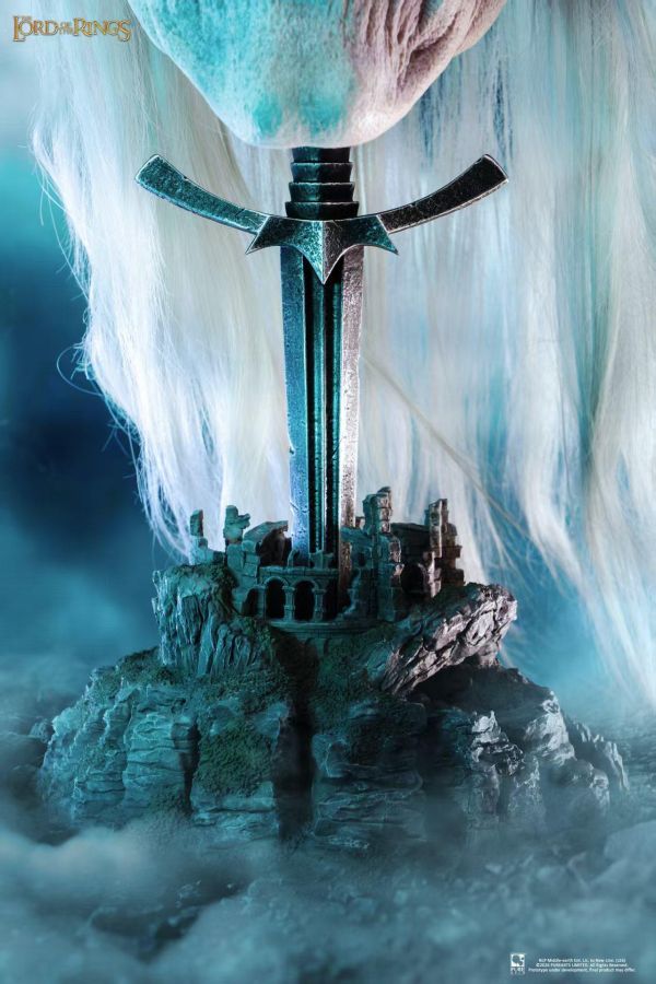 【預定】PureartsThe Lord of the Rings Nazgul King Art Mask 《魔戒》戒靈王藝術面具 