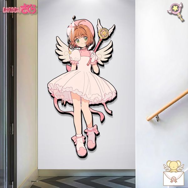 【海外代購】阿喵畫社 魔卡少女櫻 1比1復刻臥室玄關超長燈帶畫 