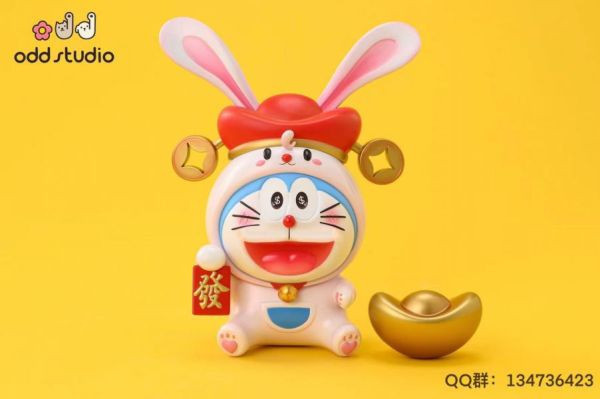 〖台灣現貨〗odd 哆啦財神兔 