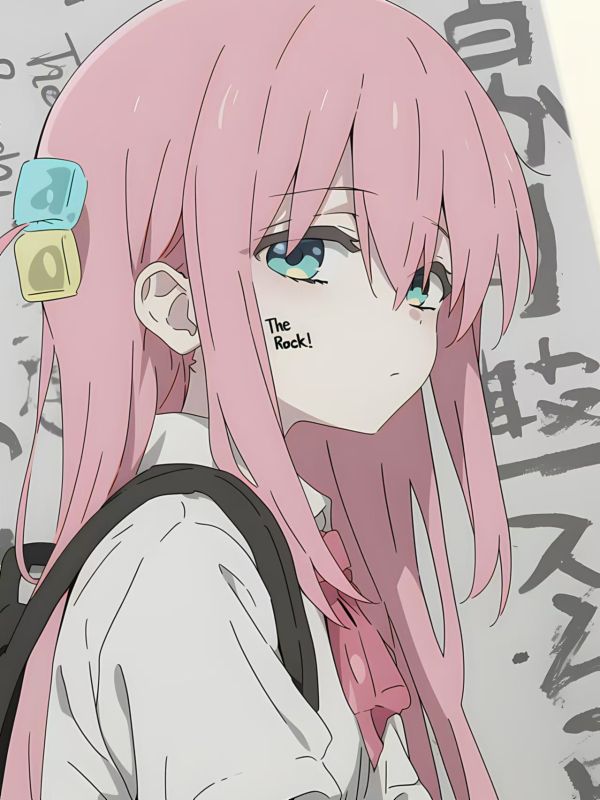 【海外代購】星空 《小波奇》孤獨搖滾裝飾畫 