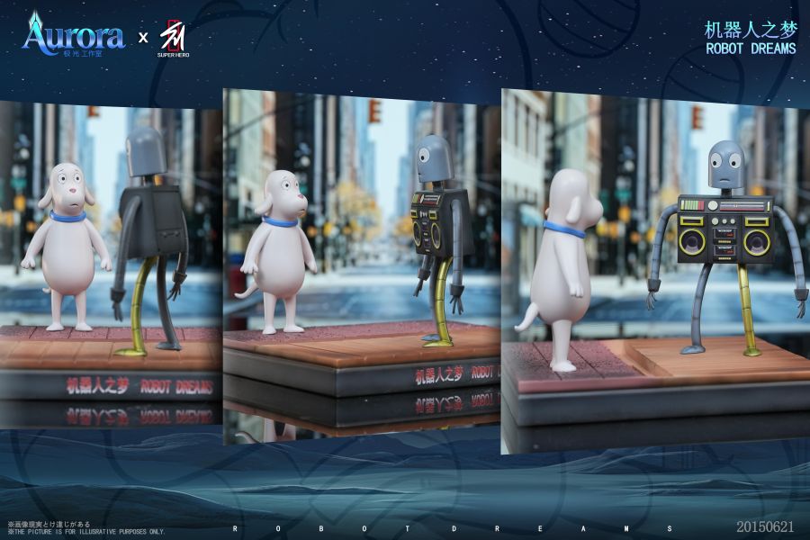 【預定】Aurora 極光 SUPER HERO 超英 機器人之夢 Robot Dreams 