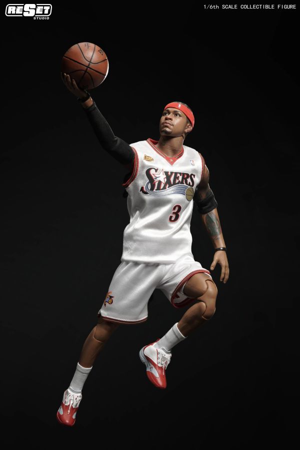 【預定】Reset 巔峯艾弗森紀念版可動人偶 NBA 