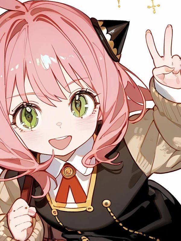 【海外代購】星空 《可愛阿尼亞》間諜過家家Anya福傑黃昏動漫版畫裝飾畫 