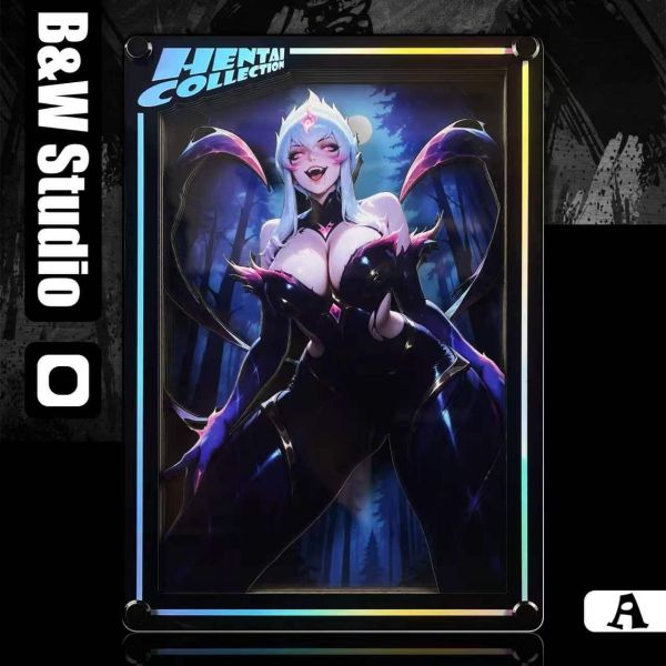 【R18-海外代購】黑白畫映 B&W AI Creator 系列桌面裝飾卡磚 第四十一彈 Evelynn 伊芙琳 HCC-041A/HCC-041B/HCC-041C/HCC-041D 