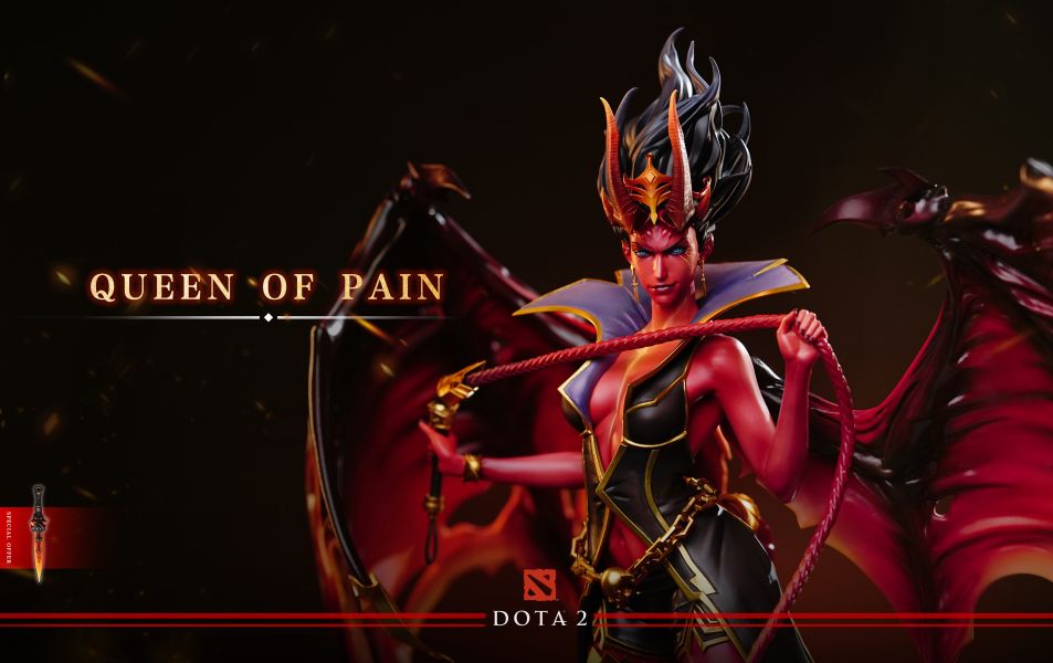 【預定】V社 DOTA2 魔廷新尊 痛苦女王 