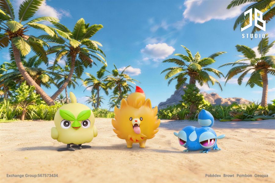 【預定】精寶 JB 【圖鑑】系列 組合 風波禦三家 