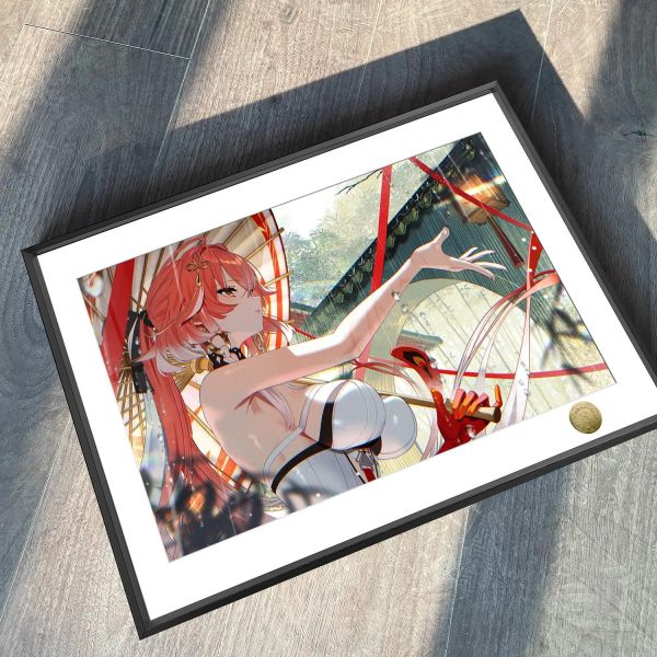 【海外代購】皇呱 《長離老師》鳴潮令尹參事長離老師裝飾畫 午睡毯  地毯 