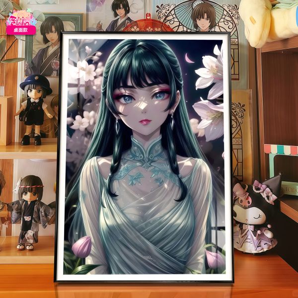 【海外代購】阿喵畫社 花海 藥屋女孩 8k超大高清裝飾畫 牆面掛毯 冰箱貼 