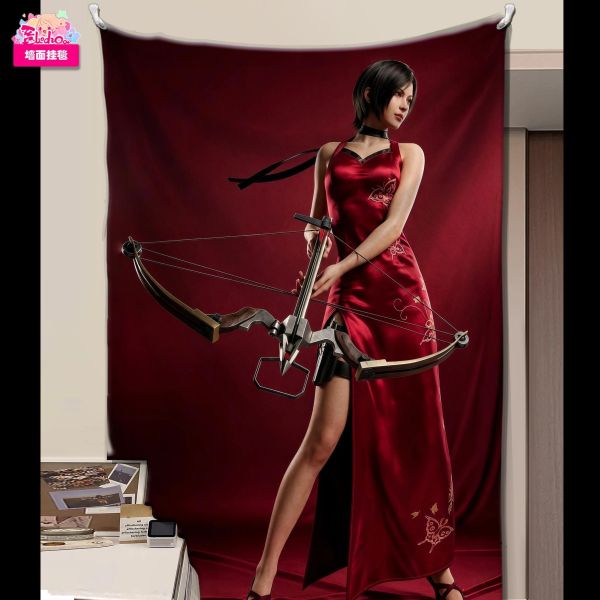 【海外代購】阿喵畫社 女明星 艾達王 新品12K主題超清裝飾畫 床頭地墊 客廳地墊 午睡毛毯 牆面掛毯 冰箱貼 