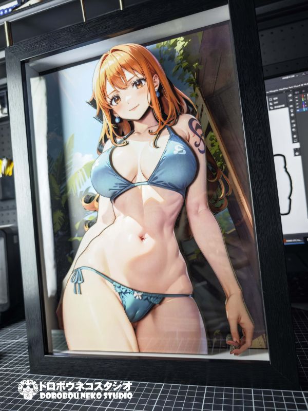 【海外代購】泥棒貓 DSMG-071 娜美 立體裝飾畫 