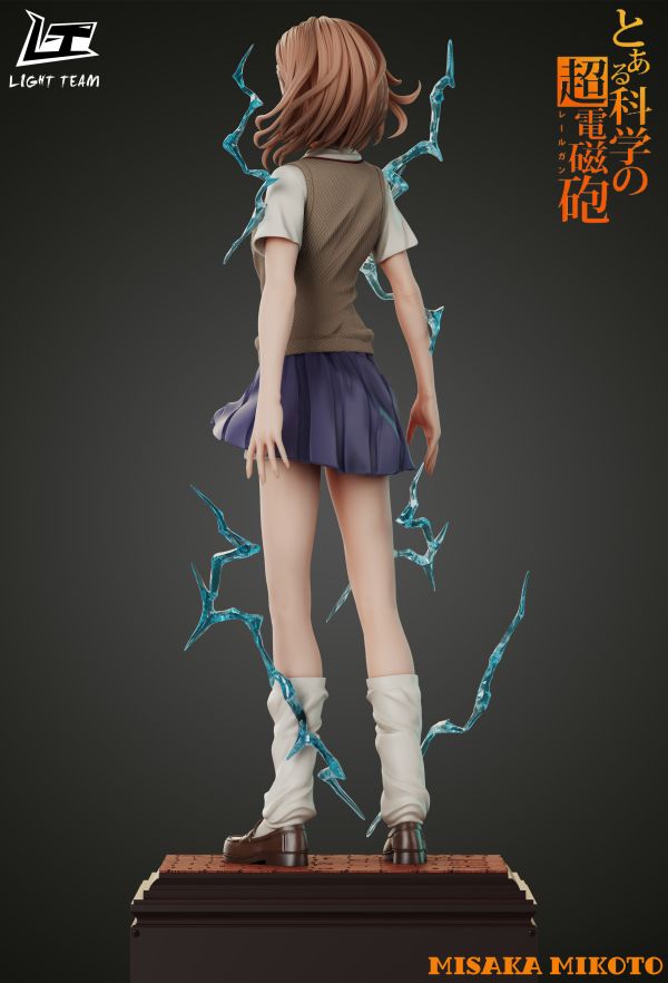 【預定】Light team 輕型小組 日系單人物典藏雕像系列第一彈 學園都市No.3 常盤台の超電磁砲 