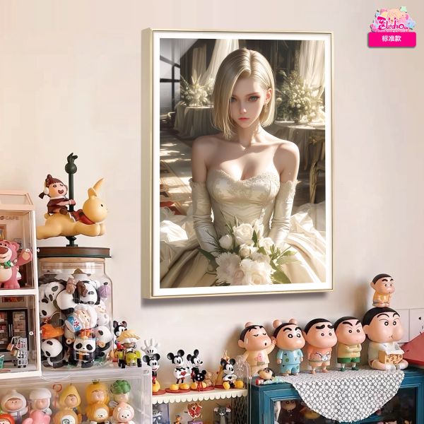 【海外代購】阿喵畫社 婚紗 18號 8k超大超清裝飾畫 