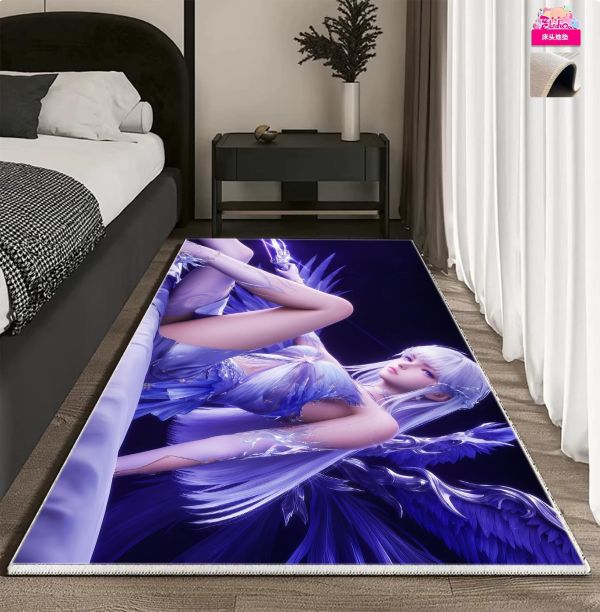 【海外代購】阿喵畫社 聖裁 紫翼斬星聖採兒 海賊王新品異形套組裝飾畫 床頭地墊 發光滑鼠墊 冰箱貼 