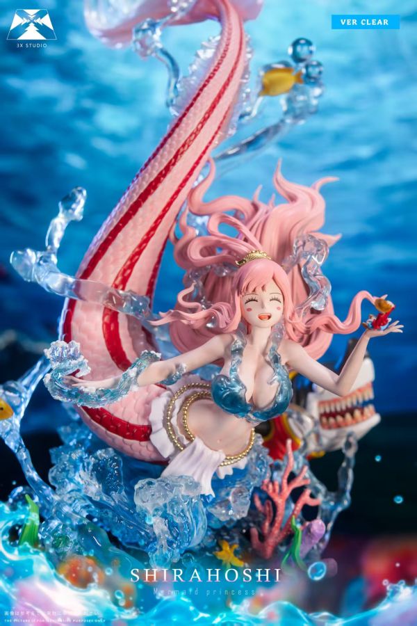 【預定】3X 人魚公主 白金 