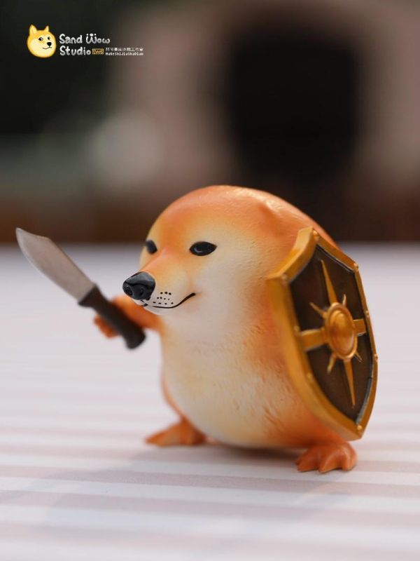 【預定】沙雕 刀盾狗蛙·柴柴系列 