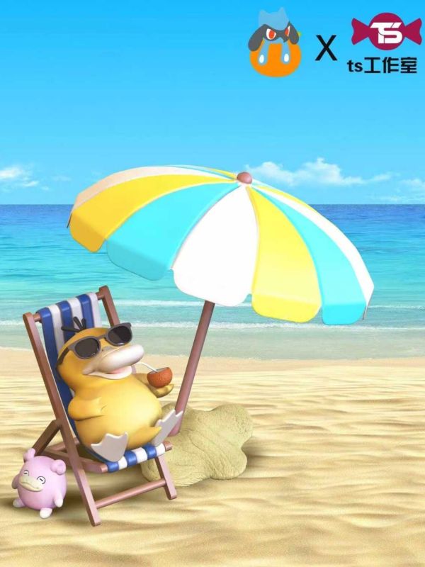 【預定】TS工作室 夏日度假可達鴨 