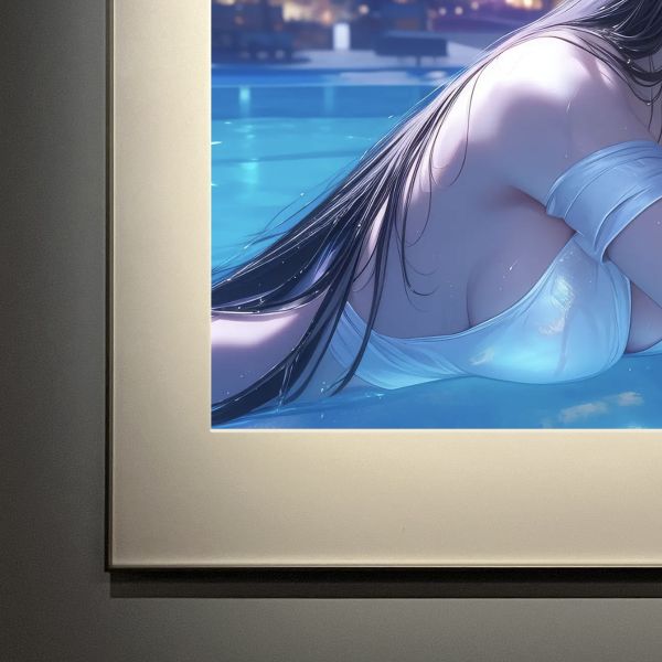 【海外代購】阿喵畫社 月光 女帝 展館級大號超清裝飾畫 滑鼠墊 