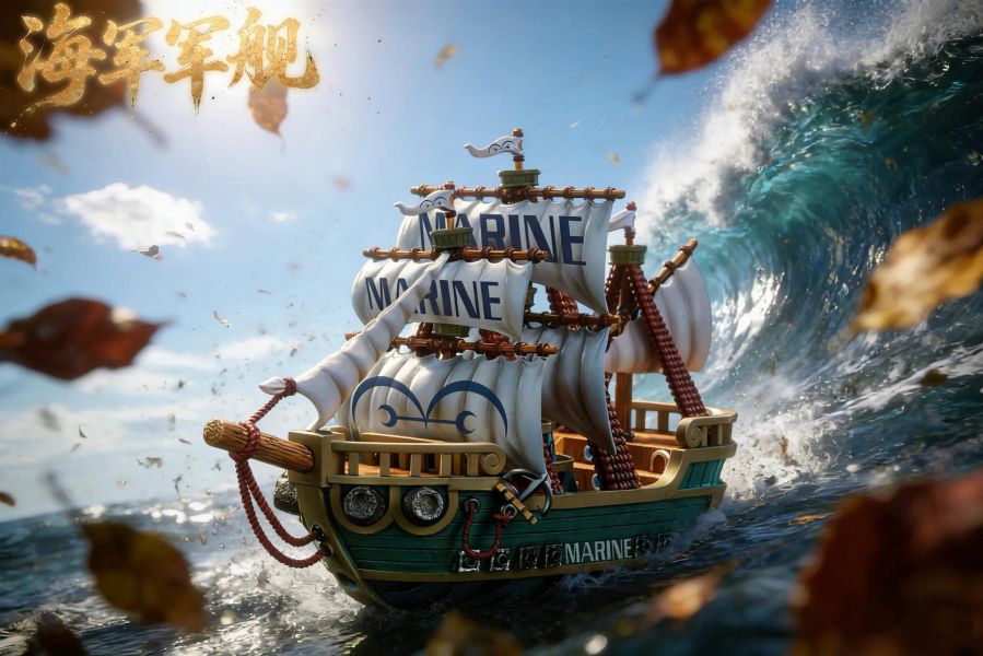 【預定】M4 全員船-系列第三十七彈 海軍軍艦2號船 