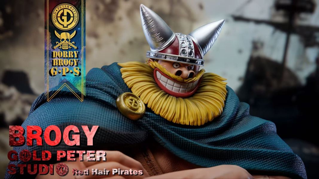 【預定】GP GOLD PETER 四皇紅髮海賊團 青鬼東利 紅鬼布洛基（紅團第七款&第八款） 